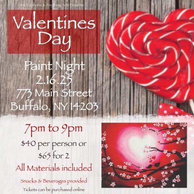 Valentines Day Paint Night!