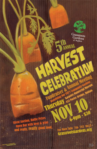 Grassroots Gardens of Buffalo 5th Annual Harvest Celebration
