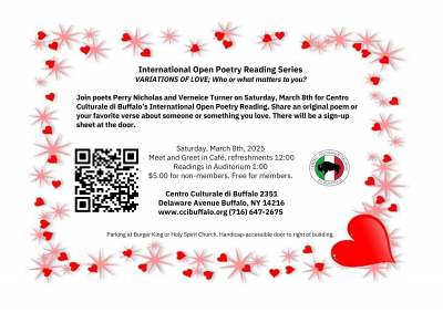 International Open Poetry Reading Series