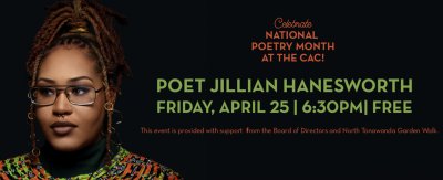 Carnegie Art Center Presents Poet Jillian Hanesworth