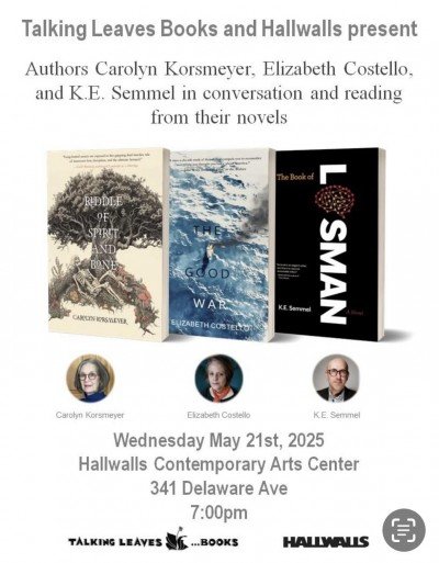 Carolyn Korsmeyer, Elizabeth Costello & K.E. Semmel In Conversation