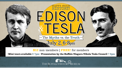 Happy Hour History – Edison & Tesla: The Myths vs. the Truth