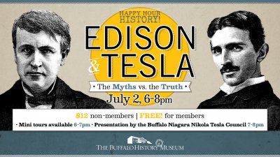 Happy Hour History – Edison & Tesla: The Myths vs. the Truth