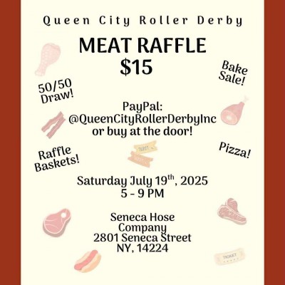 Queen City Roller Derby Meat Raffle