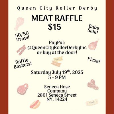 Queen City Roller Derby Meat Raffle