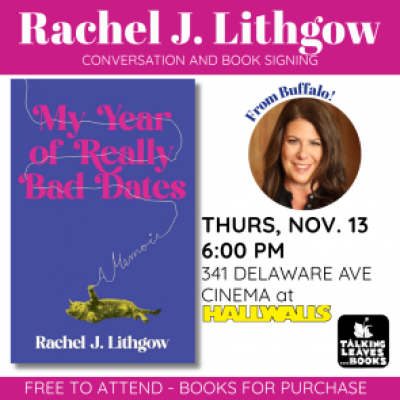 Rachel J. Lithgow Conversation & Book Signing at Hallwalls