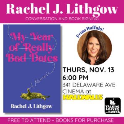 Rachel J. Lithgow Conversation & Book Signing at Hallwalls