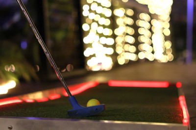 Date Night: Mini Glow Golf at the Botanical Gardens