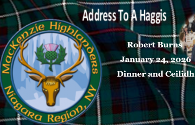 Robert Burns Dinner and Ceilidh (kay-lee) = a Gaelic word for party!