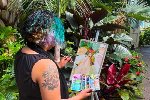 Open Art Night at the Botanical Gardens