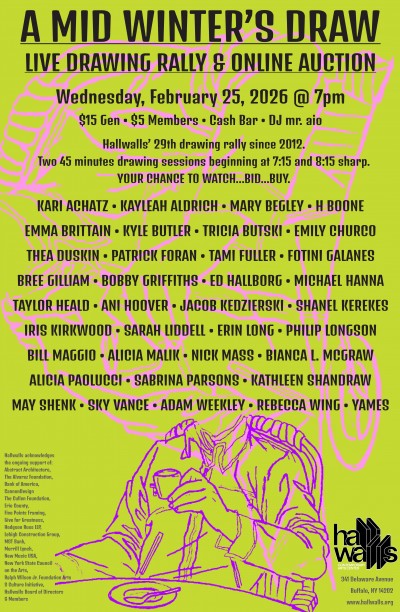 A  MID WINTER'S DRAW Live Drawing Rally & Online Auction