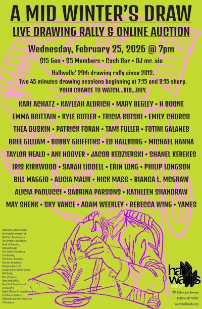 A  MID WINTER'S DRAW Live Drawing Rally & Online Auction