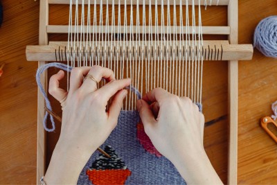 Frame Loom Weaving Workshop: Textile Art Series at the Botanical Gardens