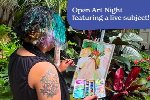 Open Art Night presents: Figure Drawing Night at the Botanical Gardens