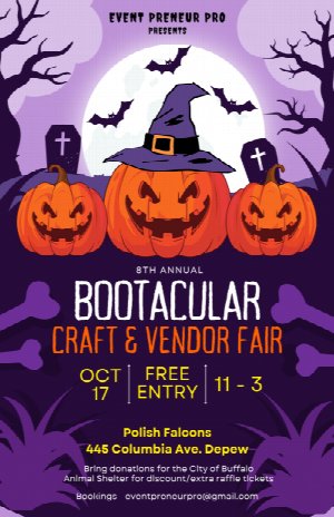Halloween Bootacular Craft & Vendor Show