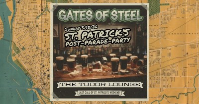 Gates of Steel: The Post-Parade Finale at the Tudor Lounge