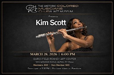 The Historic Colored Musicians Club presents Kim Scott