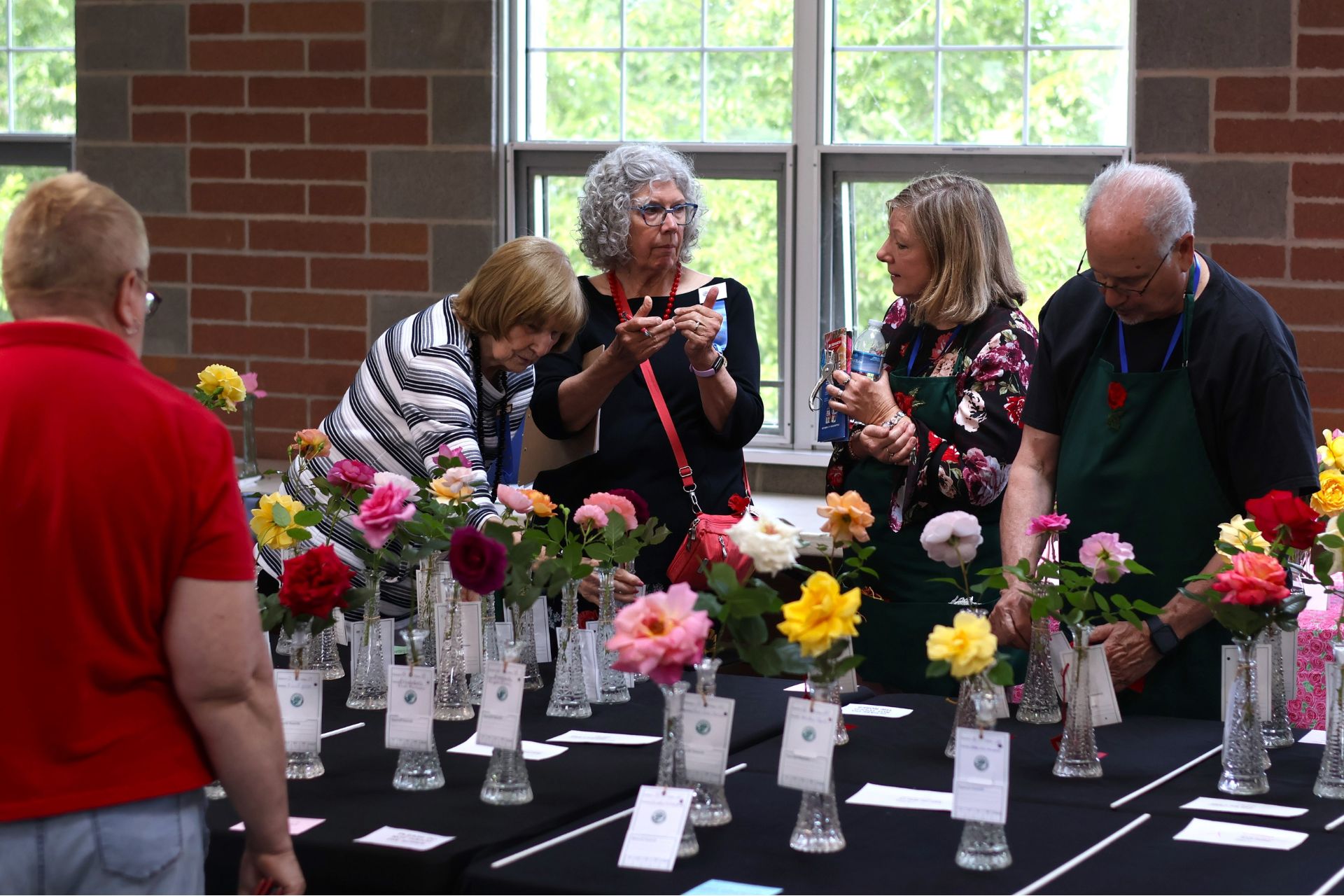Rose Show at the Botanical Gardens