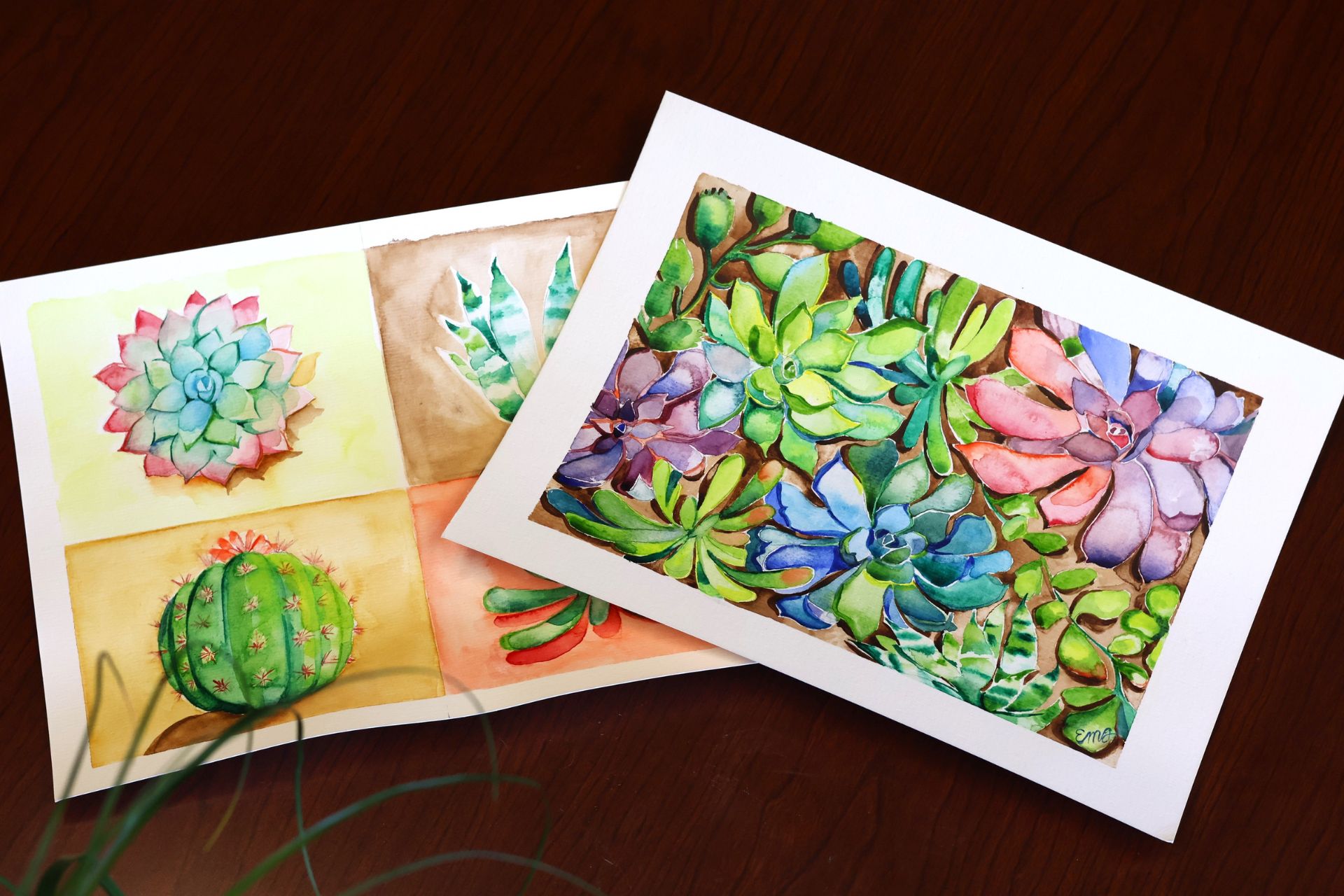 Succulents: Watercolor Workshop at the Botanical Gardens