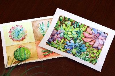 Succulents: Watercolor Workshop at the Botanical Gardens