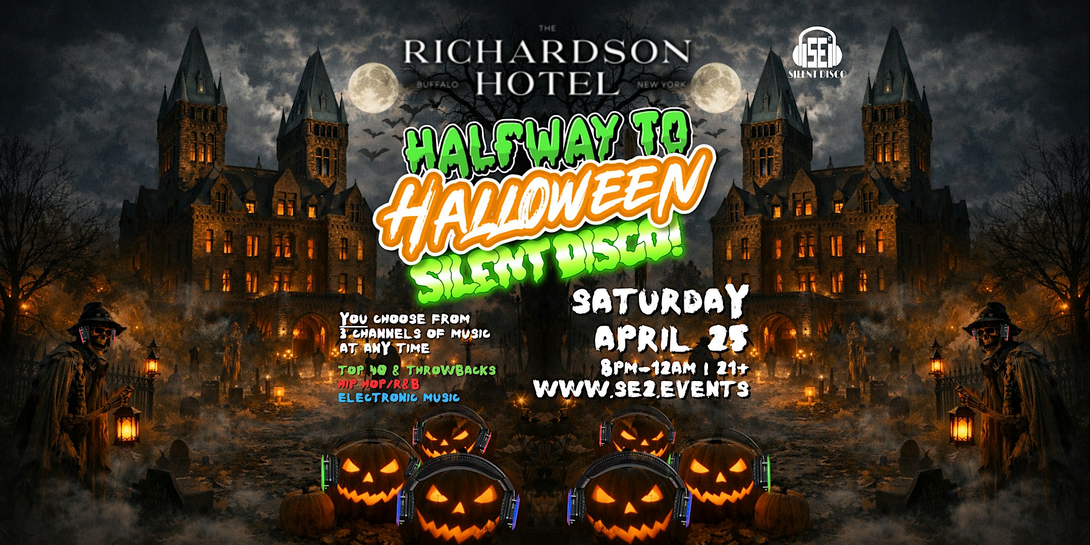 Halfway to HALLOWEEN Silent Disco