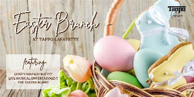 Tappo's Annual Easter Brunch @ Hotel Lafayette