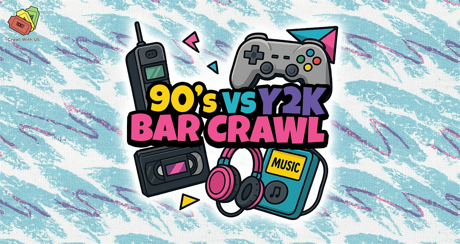 The Official 90s vs Y2K Bar Crawl - Buffalo