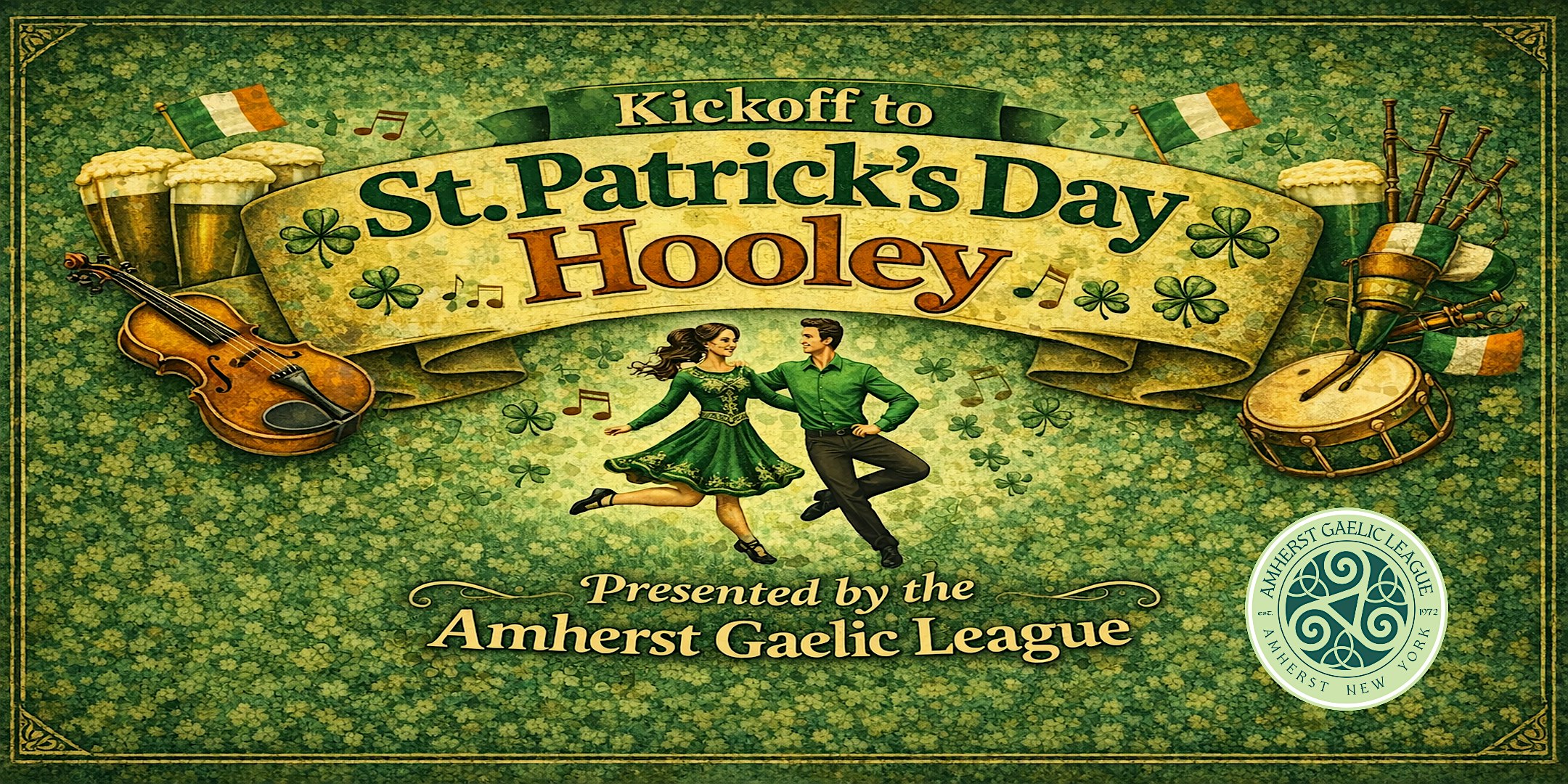 The 53rd  Annual Kickoff to St. Patrick's Day Hooley