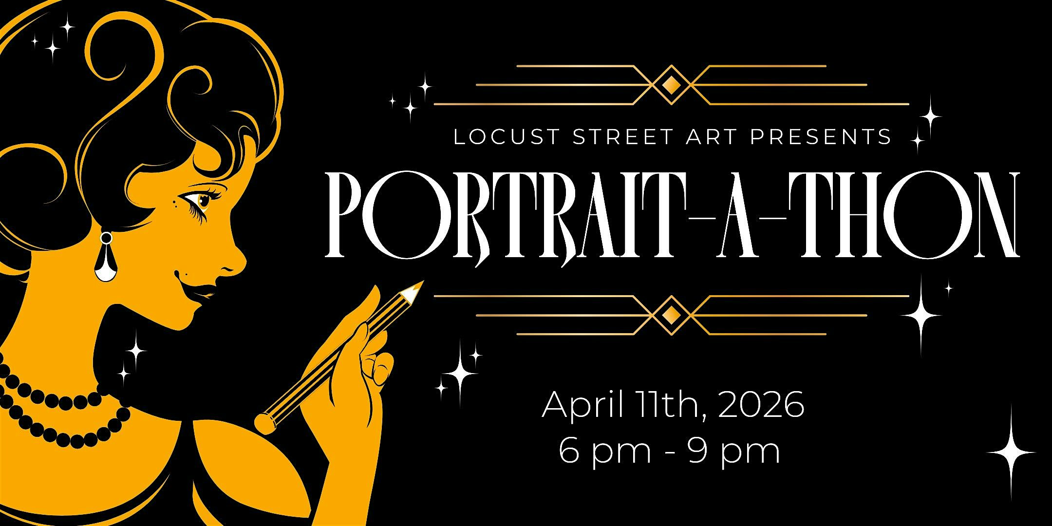 Portrait-a-thon: A Live Portrait Drawing Rally!