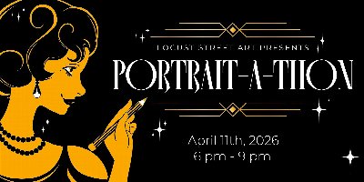 Portrait-a-thon: A Live Portrait Drawing Rally!