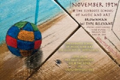 Type Relevant & Brownman / Effective Resolution at 350 Ellicott St., Buffalo, NY — Nov 19, 2011