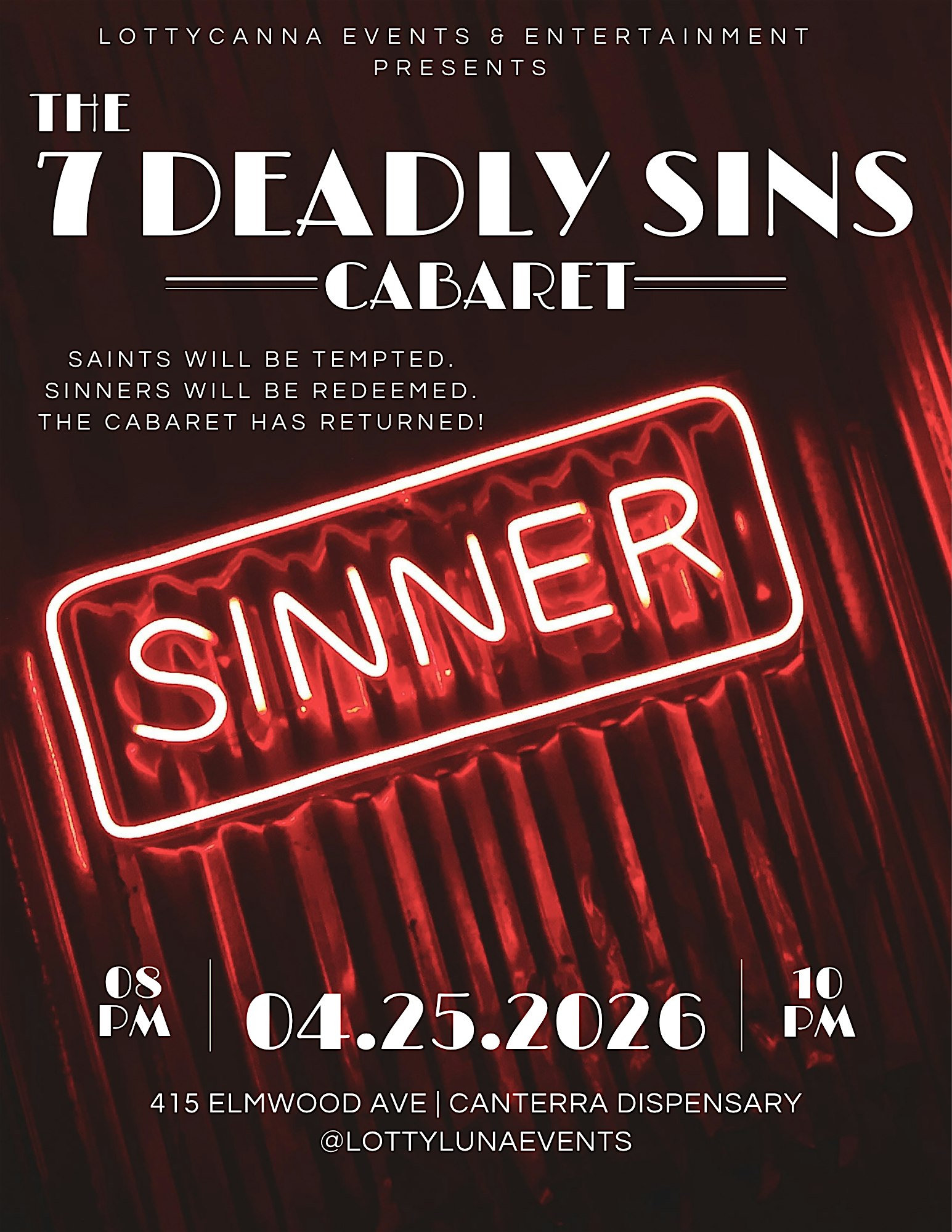 The 7 Deadly Sins Cabaret