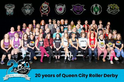 Queen City Roller Derby 2026 Season Game 6: Saucies vs Devil Dollies