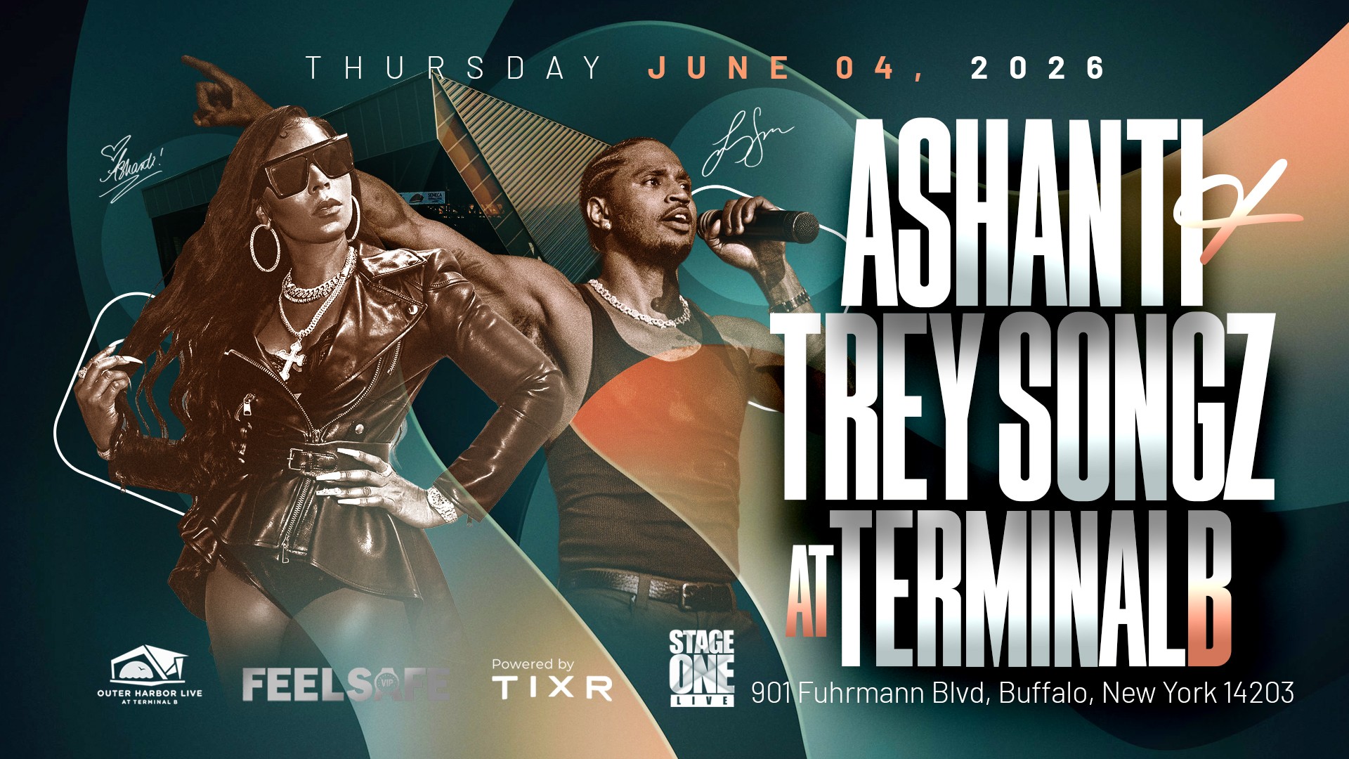 Ashanti & Trey Songz Live at Terminal B