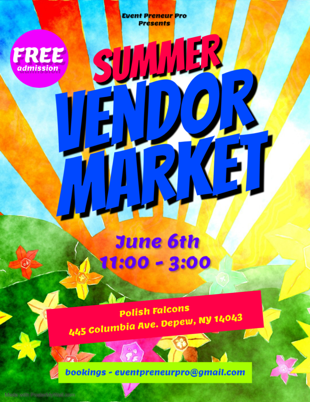 Summer Vendor Market & Craft Fair