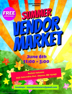 Summer Vendor Market & Craft Fair