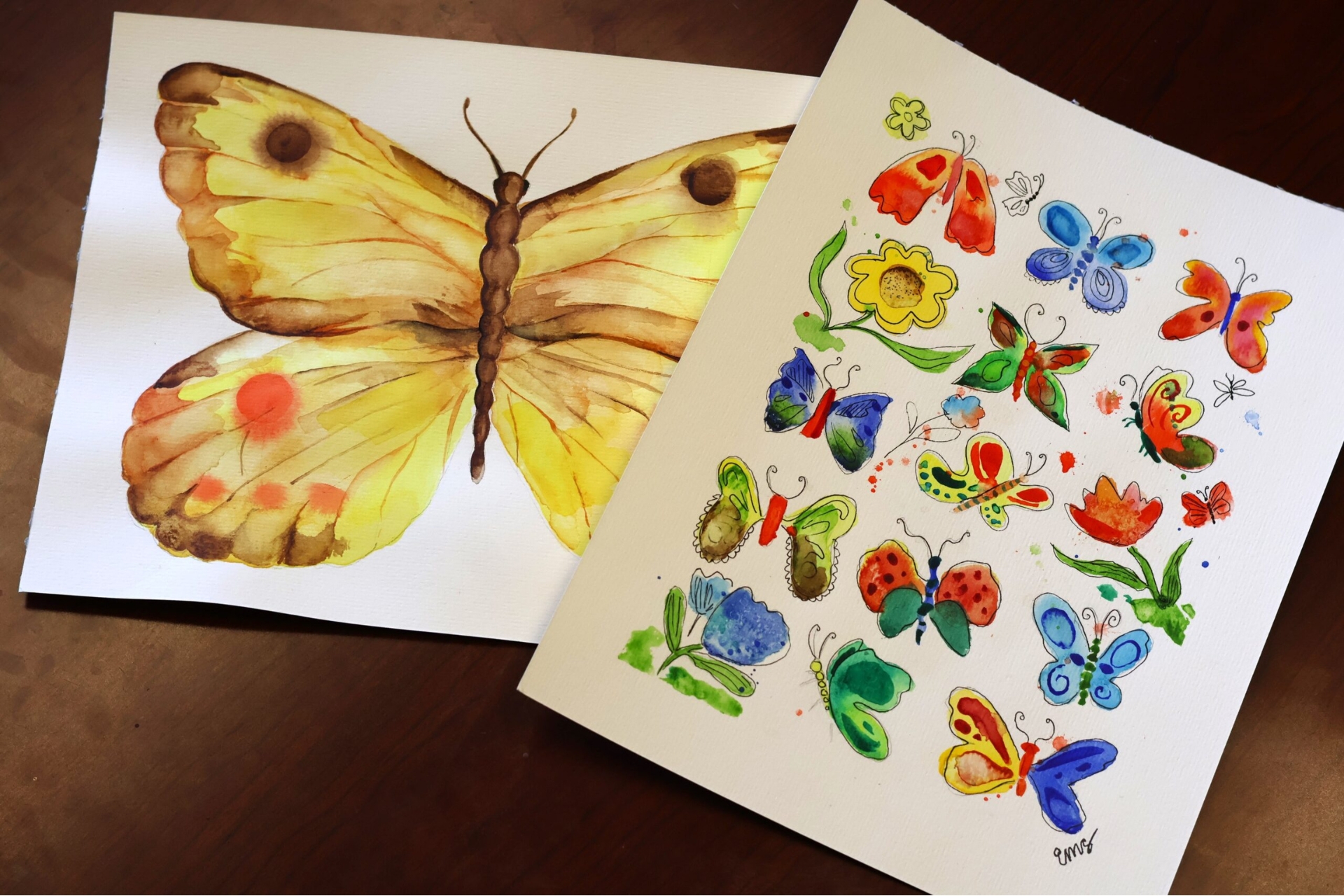 Butterflies: Watercolor Workshop at the Botanical Gardens