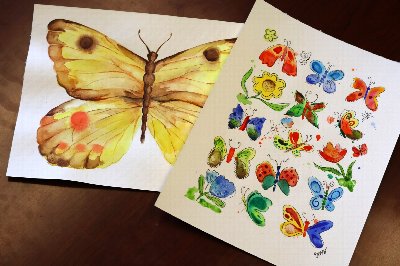 Butterflies: Watercolor Workshop at the Botanical Gardens