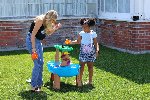 Crafting in the Courtyard at the Botanical Gardens