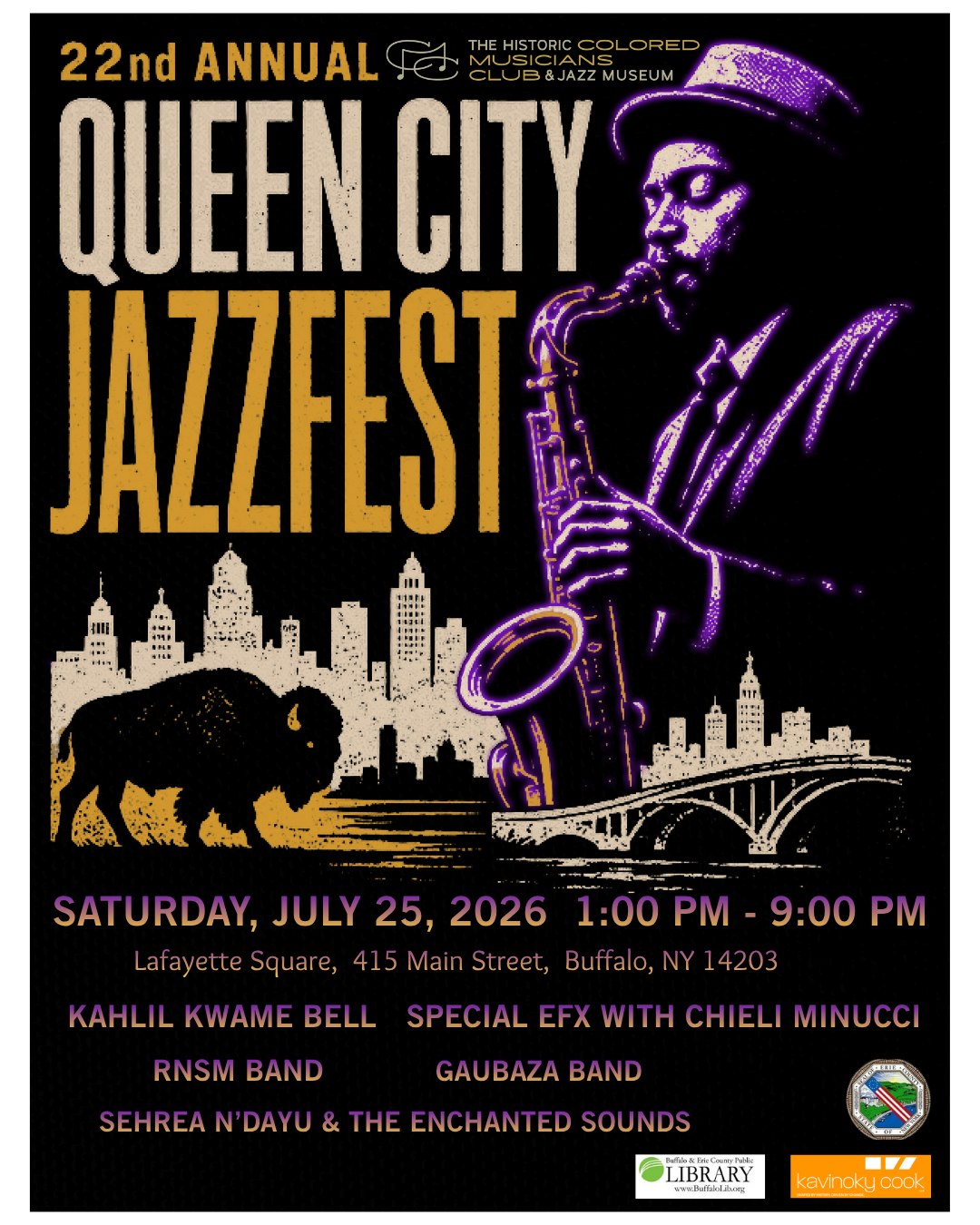 22nd Annual Queen City Jazz Festival