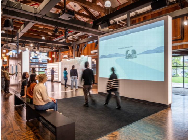 Guided Tour at Waterway of Change Exhibit