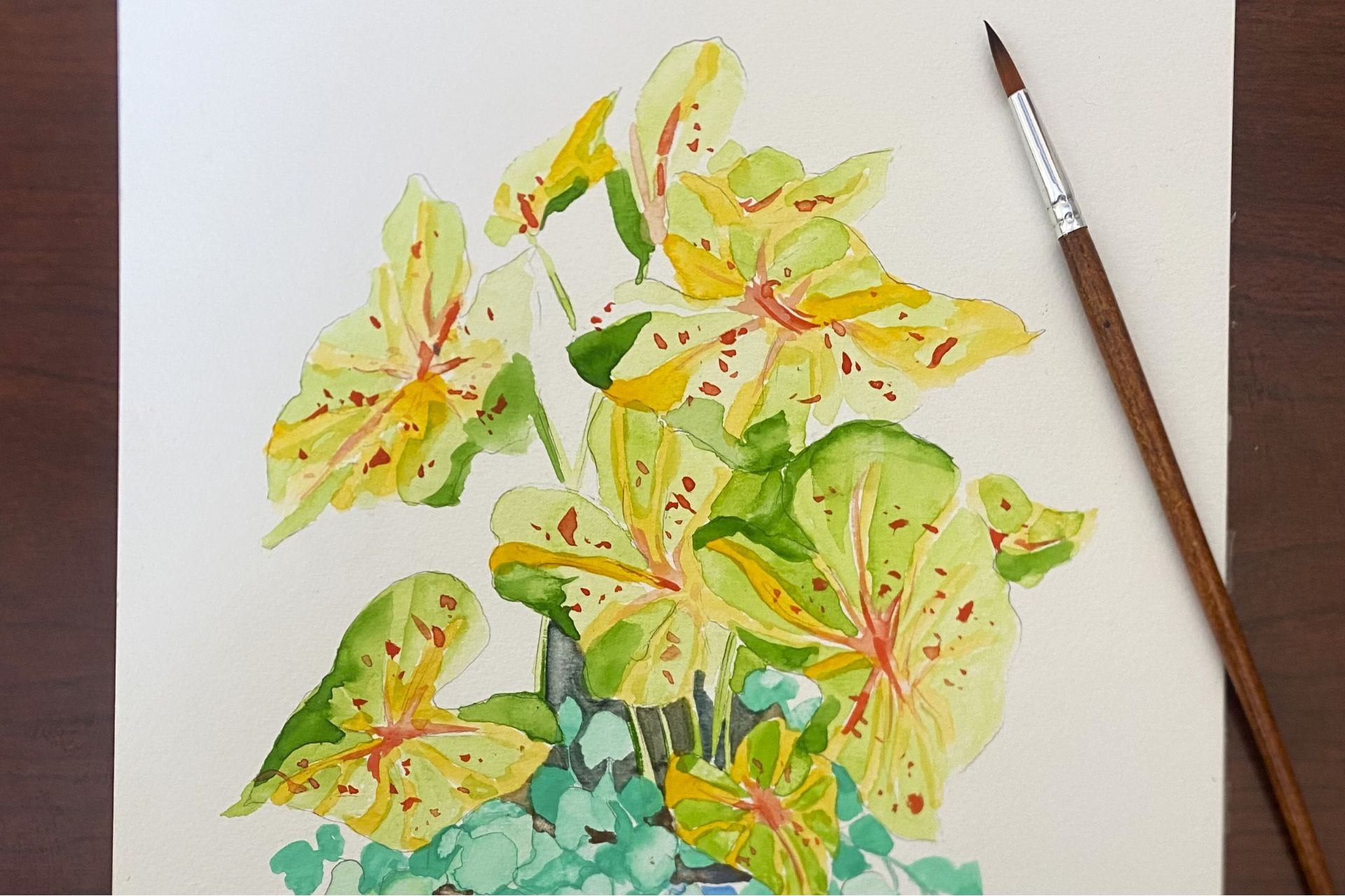 Tropical Plants: Watercolor Workshop at the Botanical Gardens