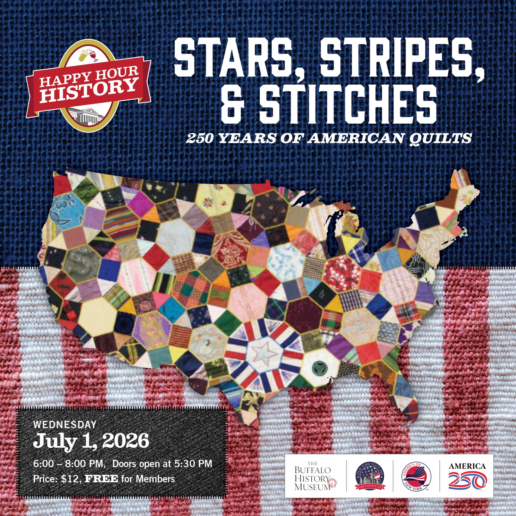 Stars, Stripes and Stitches: 250 Years of American Quilts
