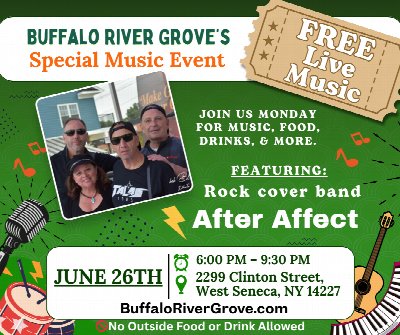 FREE Live Music at the Buffalo River Grove Picnic & Event Center