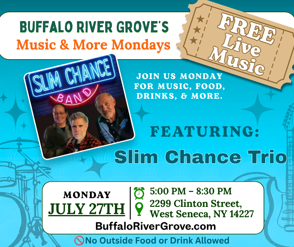 FREE Live Music at the Buffalo River Grove Picnic & Event Center