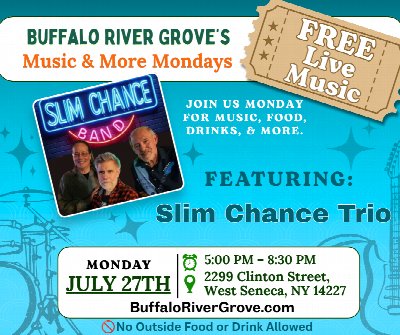 FREE Live Music at the Buffalo River Grove Picnic & Event Center