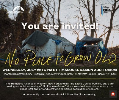 Free Community Screening: No Place to Grow Old + Panel Discussion