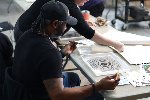Suminagashi: Tree Ring Workshop at the Botanical Gardens