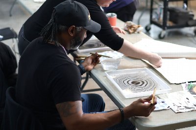 Suminagashi: Tree Ring Workshop at the Botanical Gardens