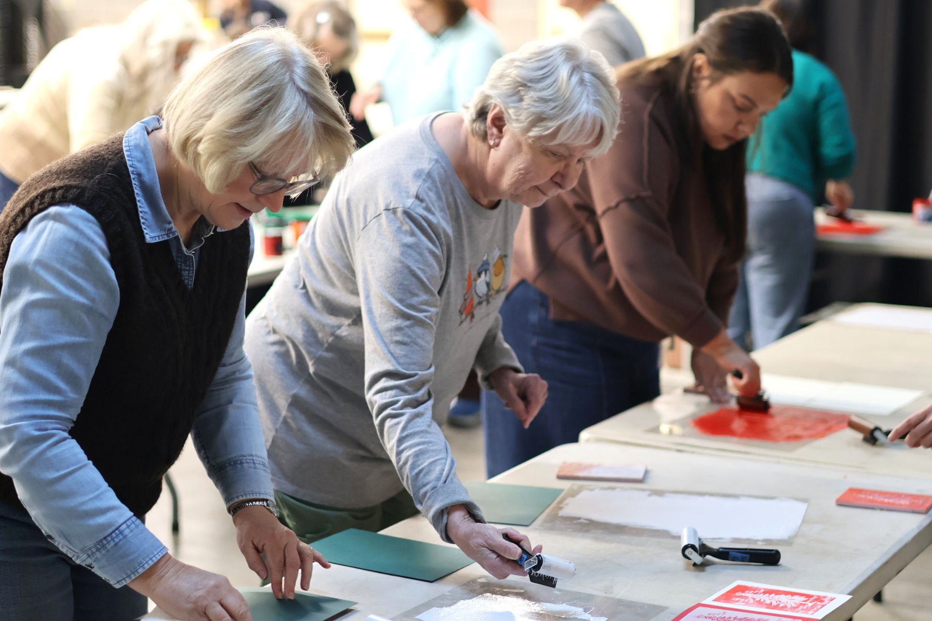 Bugs! Linocut Workshop at the Botanical Gardens